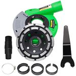 Diment Power Universal Surface Grinding Dust Shroud for Angle Grinder 125mm + Diamond Grinding Cup Wheel 125mm