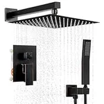 HGN 12 Inches Bathroom Rain Shower 