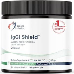 Designs for Health IgGI Shield Powder - Dairy-Free Imunoglobulin IgG Supplement, SBI with N-Acetyl-Glucosamine - Supports Healthy Intestinal Barrier Function (3.7oz / 30 Servings)