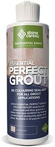 StoneCare4U Essential Perfect Grout, Sandstone, 237ml. Restore & Renew Old Kitchen, Bath, Wall & Floor Grout. Superior Alternative to Grout Pen or Paint. Long-Term Sealing Protection - Stonecare4u