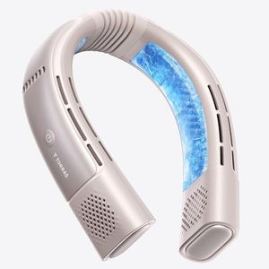 TORRAS Coolify 2026 Neck Fan 2S PRO, Ice-Feel Semiconductor Cooling Neck Cooler & Neck AC for Golf, City Walk, Vacation Travel & Music Festival, Premium Gift, Apricot