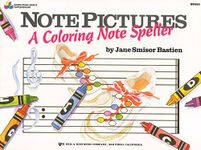 WP250 - Note Pictures: A Coloring Note Speller (Bastien piano basics)