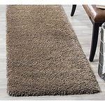 Banchmark Home Furnishings Shaggy Carpet for Floor, Anti Slip Rugs for Living Room Bedroom, Hall, Bedside Runner for Bedroom, (2x6 Feet, Taupe)