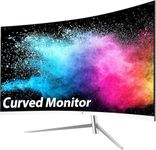 Z-Edge 24-inch Curved Gaming Monitor, Full HD 1080P 1920x1080 LED Backlight Monitor, with 75Hz Refresh Rate and Eye-Care Technology, U24C 178° Wide View Angle, Built-in Speakers, VGA+HDMI