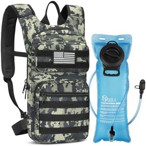 NOOLA Hydration Backpack with 3L Water Bladder, Tactical Pack for Hiking