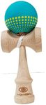 Yomega Pro Model Kendama – The Traditional Japanese Toss and Catch Skill Game with Rubberized Paint for Easier Skill Building Play (Teal)