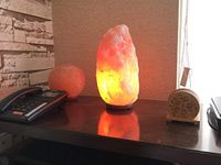 Healing IONES Therapeutic Natural Himalayan Pink/Orange Crystal Rock Salt lamp (15-20 KG 45-60cm XXL)