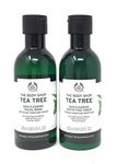 The Body Shop Tea Tree Duo Set 100% Vegan Facial Wash and Mattifying Toner