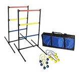 Driveway Games LADRTS-GM-00140 Ladder Ball Toss Game with 6 Bolos Bolas & Carrying Case for Outdoor, Lawn, Yd