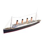 LOOM TREE® British Titanic Ship DIY Puzzle Assemble Paper Model Kit Desktop Decoration