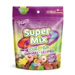 Huer - Super Mix Assorted Sour Flavored, Soft and Chewy Gummy Candy Bundle, 180g Bag (Pack of 3)