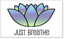 CafePress Just Breathe Rectangle St