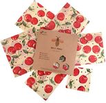 Beeswax Wraps Set of 6 By Bee’s Tre