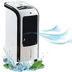 YORKSHIRE HOMEWARE 4 in 1 Portable Air Conditioner | Cooler With Digital panel, Remote Control, 4 Liter Tank, 2 Ice Bottles, 4 Wheels| Ideal for Home, Office, Bedroom, Garage With Fan and Humidifier