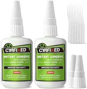 Super Glue Liquid 113.8g (4oz), Instant Clear Cyanoacrylate Medium Viscosity Adhesive, Food Safe CA Glue for Shoe Repair Leather Ceramic Plastic Glass Metal Wood Porcelain Rubber Pottery Model Craft
