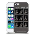 Head Case Designs Officially Licensed Batman DC Comics Many Moods Vintage Fashion Soft Gel Case Compatible With Apple iPhone 5 / iPhone 5s / iPhone SE 2016