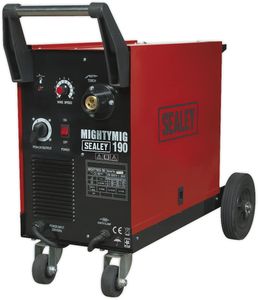 Sealey Mightymig190 MIG Welder – 190 Amp Portable Welding Machine