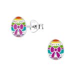 Easter Egg Earrings - 925 Sterling Silver