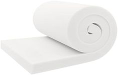 mudilun High Density Foam Padding, 6x24x72 Inch Upholstery Foam - Universal Sofa, Dining Chair, Office Chair and Car Seat Replacement Cushion