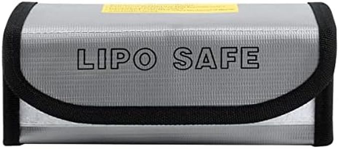 Lipo Safe Bag Fireproof Storage Protecting Battery Charger Guarding in Case of an Accidental Fire. size: 18.5 * 7.5 * 6cm