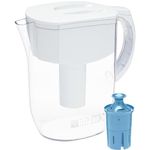 Brita Everyday Pitcher with 1 Longlast Filter, Large 10 Cup, White