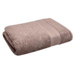 Trident Soft and Plush, 100% Cotton, Highly Absorbent, 1 Bath Towel, Super Soft, 500 GSM, 75 Cm X 140 Cms, Acorn