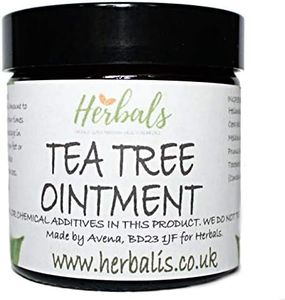 100% Natural Healing Tea Tree Ointment: for nail infections, athletes foot, bad odours and more 60ml