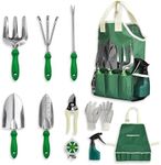 Garden Tools Set, 11 Pieces Heavy D