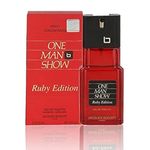 One Man Show Ruby Edition 3.4 ounces (100ml) Eau de Toilette for Men New In Box