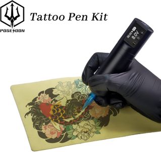 POSEIDON Wireless Rotary Tattoo Kit – Cordless Machine for Artists