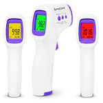 SYNOCARE Digital Infrared Thermometer for Fever – Non-Contact, Quick Read Infrared Thermometer Temperature Gun for Adults & Children, Accurate Digital Thermometer & Easy to Use (Battery Included)