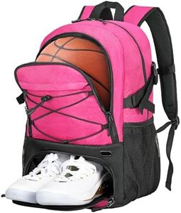 Goloni Soccer Bag,Large Sports Bag with with Separate Ball & Shoe Compartments,Youth Soccer Backpack for Basketball,Football,Volleyball