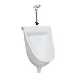 Wall Mount Waterless Urinal for Men, Outdoor Plastic Adult Children Urinals, Bathroom Toilet Garage Urinal, Backyard Wall Urine Diverter, Portable Camper Urinals with Hose, for Shed/Basement