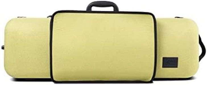 GEWA violin case Bio A violet, organic flax shell, adjustable neck rest, fits from 1/2-4/4
