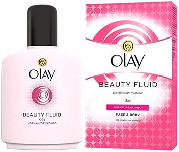 Face Moisturizer by Olay, Active Hydrating Beauty Fluid Lotion, Original Facial Moisturizer, 4 Oz. (Pack of 2) Packaging may Vary