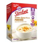 SlimFast Golden Syrup Flavour Porridge, 5 x 29g