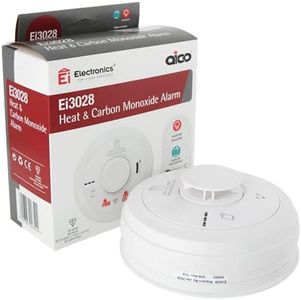 Aico Ei3028 Mains Powered Multi-Sensor Heat & Carbon Monoxide Alarm