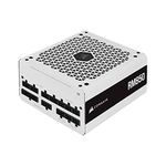 CORSAIR RM Series (2021), White, RM850, 850 Watt, 80 Plus Gold Certified, Fully Modular Power Supply