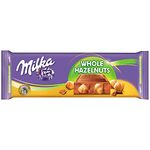 Milka Whole Hazelnut Chocolate Bar Pouch, 270 Gm