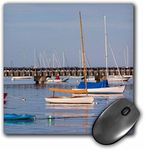 3dRose Massachusetts, Cape Cod, West End, Boats, Mouse Pad, 8" by 8" (mp_230913_1)