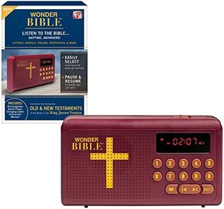 Wonder Bible KJV- The Audio Bible Player That You Can Listen to, King James Version, New & Old Testament as Seen On TV