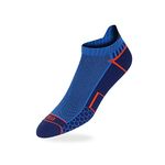 TEGO - Socks - Ankle - Ultralight Nylon - Large (1 Pack) - Blue ORG-Sports, fitness, Running, Exercise, Thick Good Grip, for men, women