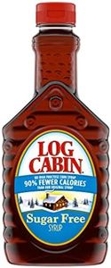 Log Cabin Syrup, Sugar Free, 12 Ounce (Pack of 12)