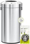 EKO Urban 24 Gallon Round Stainless