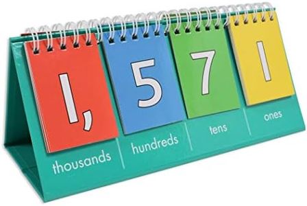 edx Education Student Place Value Flip Chart - Thousands - Learn to Count by Ones, Tens, Hundreds and Thousands