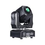 75W LED Moving Head Light DJ Stage light Beam Spot Mini Moving Head Light with 3-facet Prism 8 Gobo 8 color Wheel Disco Equipmentnt