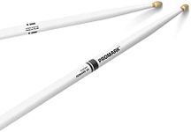 Promark American Hickory Rebound 5A Drumsticks, Acorn Tip, White - Single Pair