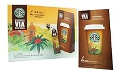 Starbucks Coffee Via Ready Brew Instant Colombian Coffee 24 Sachets Medium