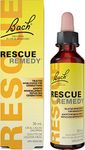 Rescue Remedy Bach RESCUE REMEDY Dropper 20 ml (Pack of 1), Natural Flower Essence, Vegan, Gluten and Sugar-Free