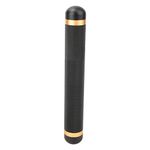 Hztyyier Single Cigar Tube, Portable Travel Cigar holder for One Cigar Black Metal